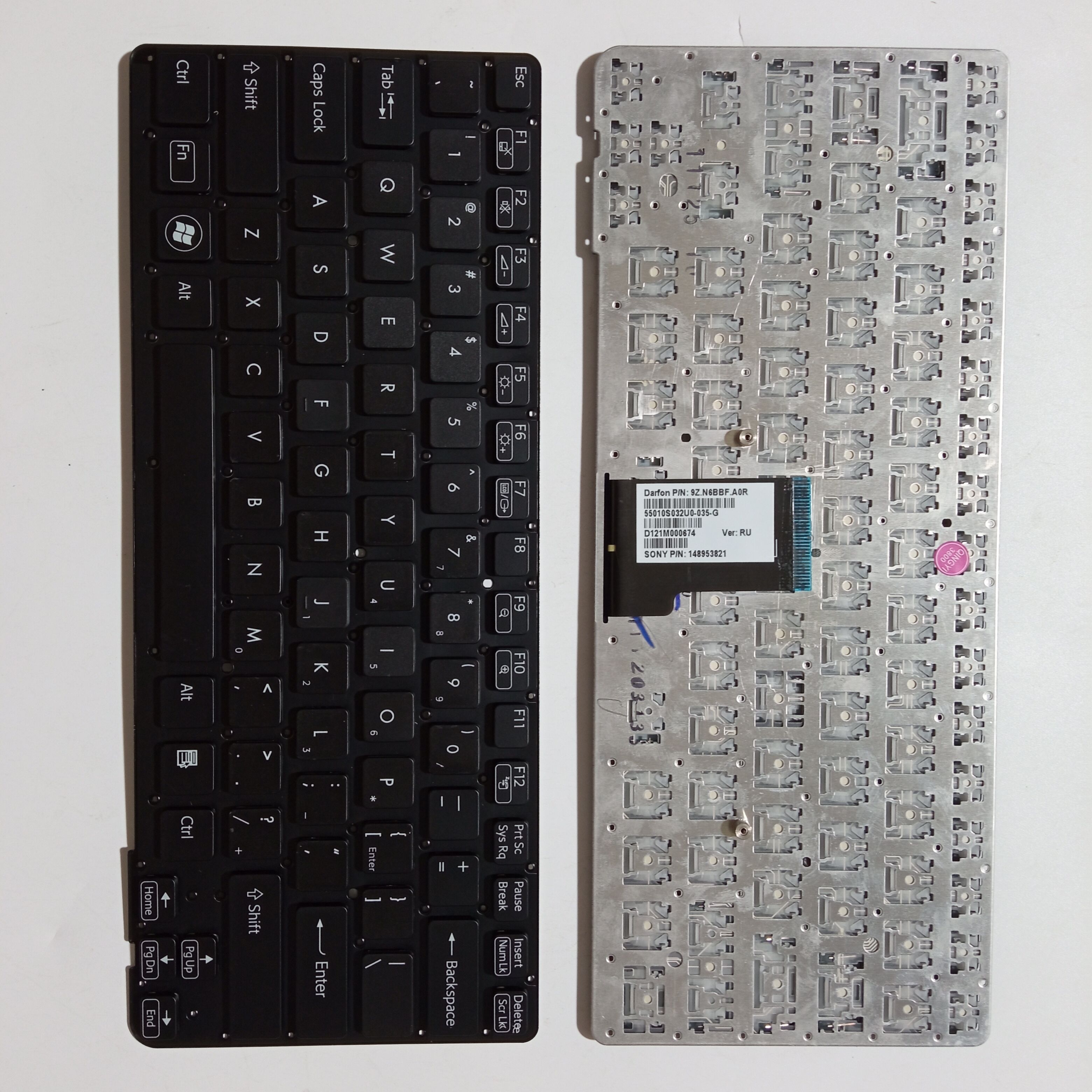 Picture of New Replacement Laptop Keyboard For SONY CA/VPC-CA/PCG-61714M/PCG-61613M BLACK US Layout